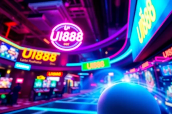Screenshot of UU88 online casino platform demonstrating secure login, vibrant graphics, and trusted user interface for gambling enthusiasts.