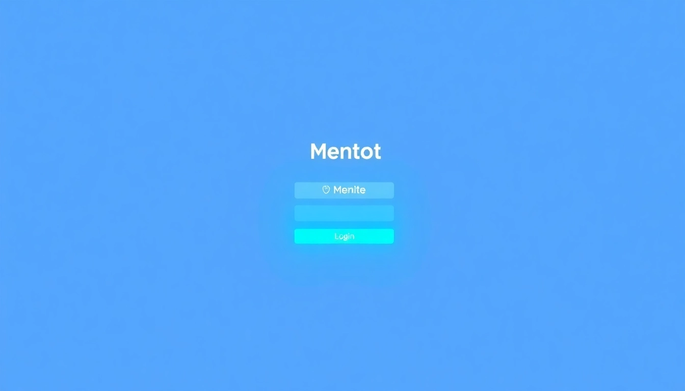 Step-by-step mentot login process on a secure, user-friendly platform, highlighting ease and safety for users.
