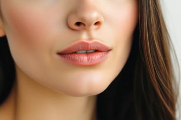 Fadenlifting Zürich: Illustrative image of a woman with rejuvenated facial appearance after treatment, emphasizing natural skin tightening.