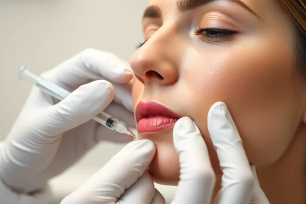 Professional performing Fettwegspritze Zürich to reduce stubborn fat deposits in a modern clinic setting, showcasing trusted aesthetic treatment.