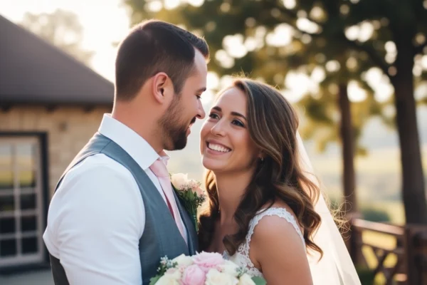 Elegant wedding photography by a photographe mariage namur showcasing genuine moments and beautiful backgrounds.