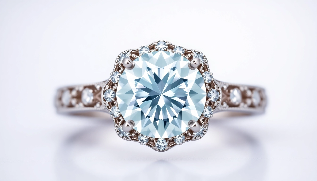 Beautiful engagement rings with a diamond showcasing intricate settings and sparkling stones for lasting proposals
