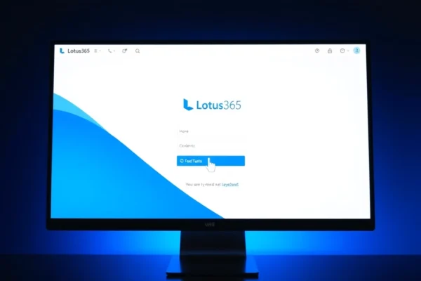 Secure Lotus365 Login screen showcasing an intuitive user interface for seamless access and account security.