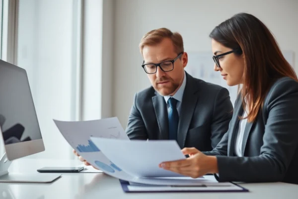 Professional financial expert analyzing tax efficient investing strategies for better returns